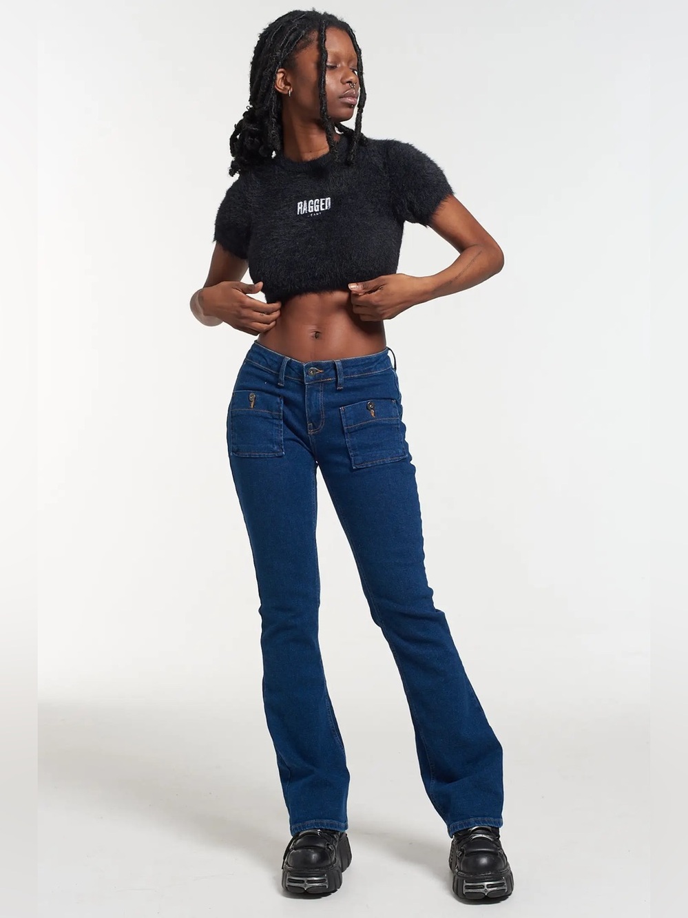 The Ragged Priest Flashback Low Rider Jeans